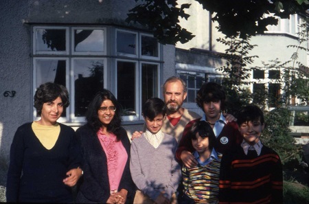Greek friends visiting in 1979