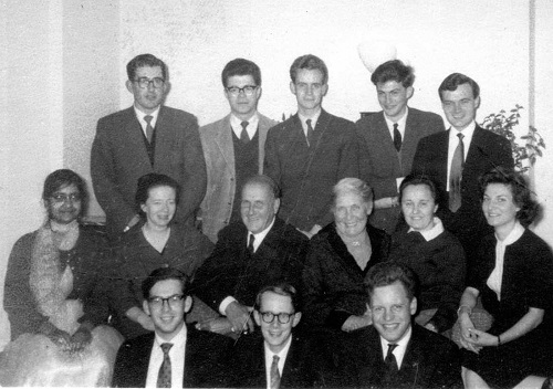 Group photo in St Gregory’s House, Oxford