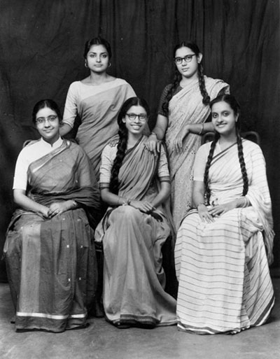 Me with Esha, Shanta, Basunti and Basunti