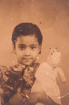 Me with a doll